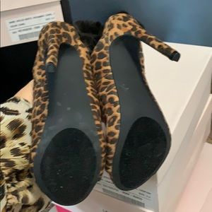 Leopard heels